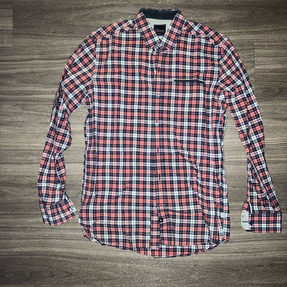 7 Diamonds Button Up Shirt